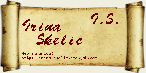 Irina Skelić vizit kartica